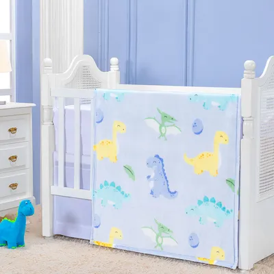 Cobertor Bebê Etruria Baby Flannel Estampa Dinossauro Cobertor Bebê Etruria Baby Flannel Estampa Dinossauro