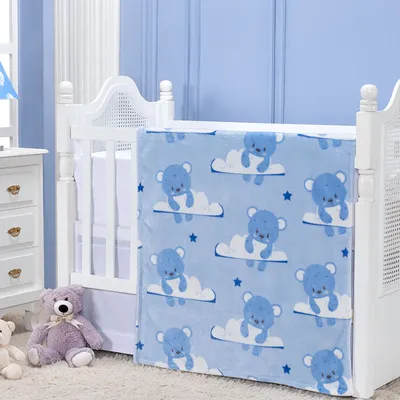 Cobertor Bebê Etruria Baby Flannel Estampa Urso Cobertor Bebê Etruria Baby Flannel Estampa Urso