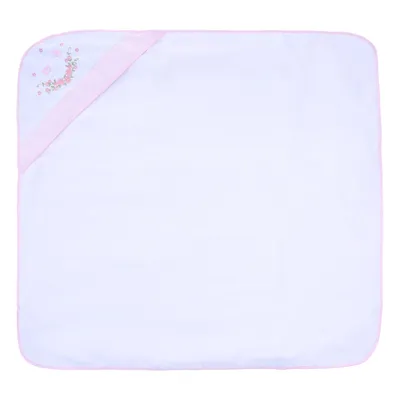 Toalha Com Capuz Art Bebê Com Forro Borboletas Toalha Com Capuz Art Bebê Com Forro Borboletas