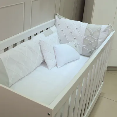 Kit Berço Art Bebê Americano Origami - 6 Peças Kit Berço Art Bebê Americano Origami - 6 Peças