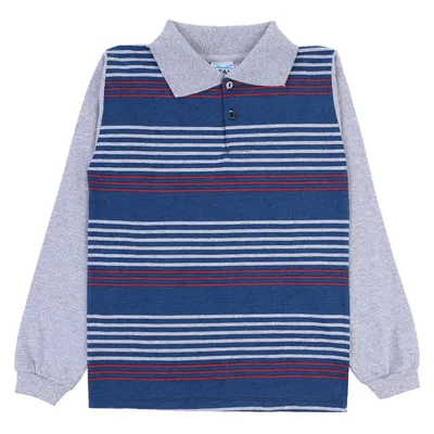 Camiseta Manga Longa Infantil Otan Polo Básica