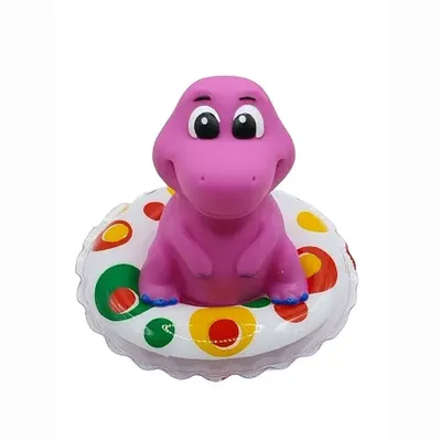 Brinquedo Banho Vila Toy Dino Barnie Brinquedo Banho Vila Toy Dino Barnie