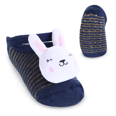 Meia Sapatilha Bebê Rikam Soft Aplique De Bichinho