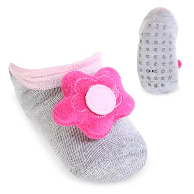 Meia Sapatilha Bebê Rikam Soft Aplique De Bichinho