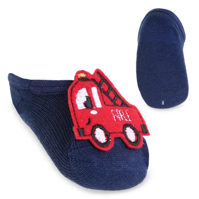 Meia Sapatilha Bebê Rikam Com Aplique De Patch