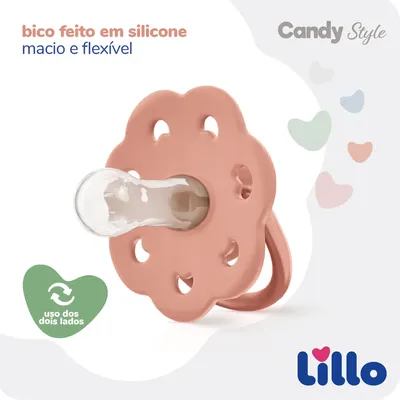 Chupeta Bebê Lillo Candy Style Tamanho 2 Chupeta Bebê Lillo Candy Style Tamanho 2
