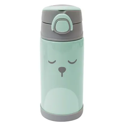 Copo Térmico Buba Parede Dupla Com Canudo Gumy 400ml