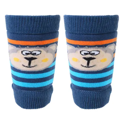 Meia Joelheira Duck Antiderrapante Atoalhada Estampada