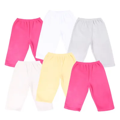 Kit Calça Infantil Top Chot Soft Lisa - 6 Peças