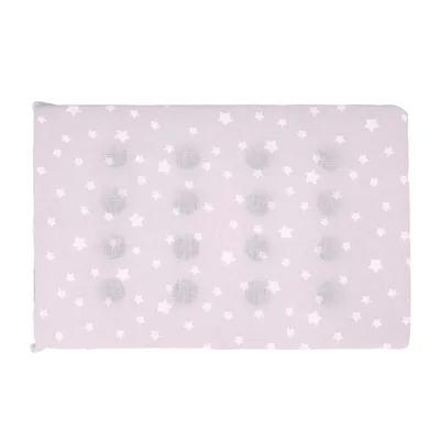 Travesseiro Bebê Incomfral Bublim Antissufocante Estrelas