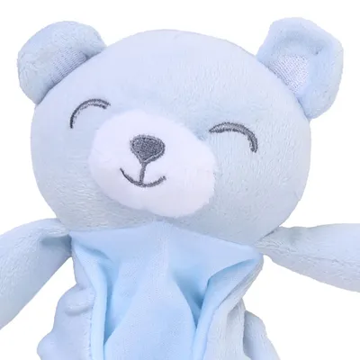 Naninha Pimpolho Plush Com Textura E Urso Naninha Pimpolho Plush Com Textura E Urso