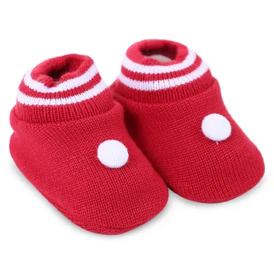 Sapatinho Bebê Fio De Amor Tricô