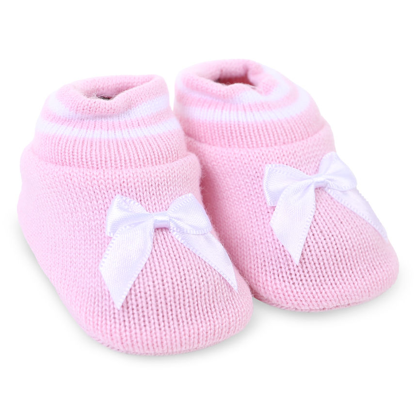Sapatinho Bebê Fio De Amor Tricô