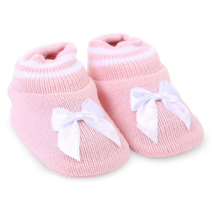 Sapatinho Bebê Fio De Amor Tricô