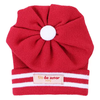 Touca Bebê Fio De Amor Tricô