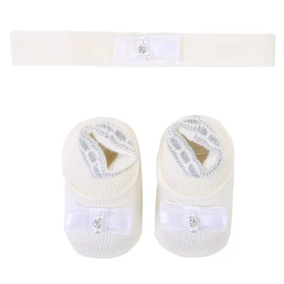 Kit Enxoval Fio De Amor Tricô - 2 Peças