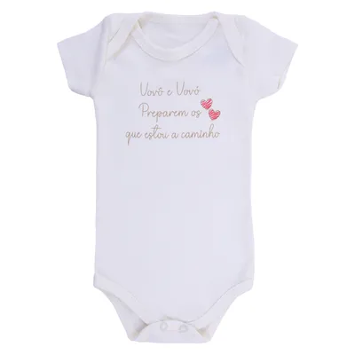 Kit Revelação de Gravidez Vovô e Vovó Preparem o Coração Kit Revelação de Gravidez Vovô e Vovó Preparem o Coração