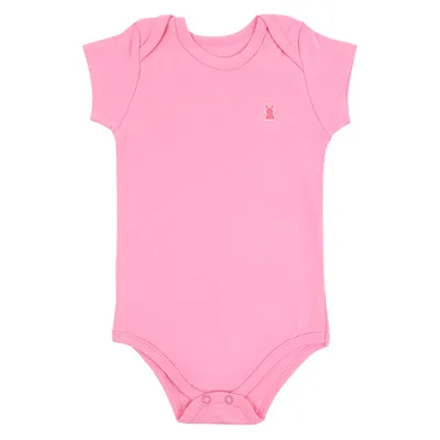 Body Manga Curta Infantil Kiko Baby Timeless Suedine Body Manga Curta Infantil Kiko Baby Timeless Suedine