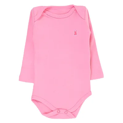 Body Manga Longa Infantil Kiko Baby Timeless Suedine Body Manga Longa Infantil Kiko Baby Timeless Suedine