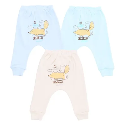 Kit Mijão Petutinha Sem Pé Estampado - 3 Peças