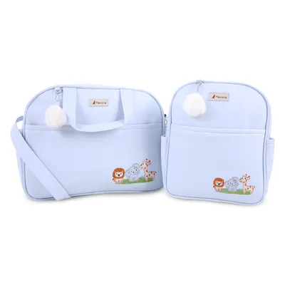 Kit Bolsa Maternidade Mappyng Safari - 2 Peças Kit Bolsa Maternidade Mappyng Safari - 2 Peças