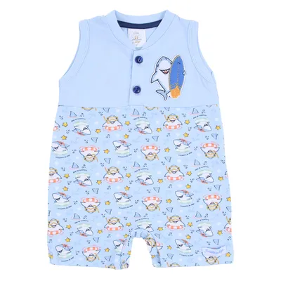 Banho De Sol Bebê Presente De Anjo Malha Bordado Tubarão Banho De Sol Bebê Presente De Anjo Malha Bordado Tubarão