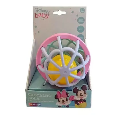 Chocalho Bola Yes Toys Minnie Chocalho Bola Yes Toys Minnie