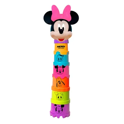Copos De Empilhar Yes Toys Minnie Copos De Empilhar Yes Toys Minnie