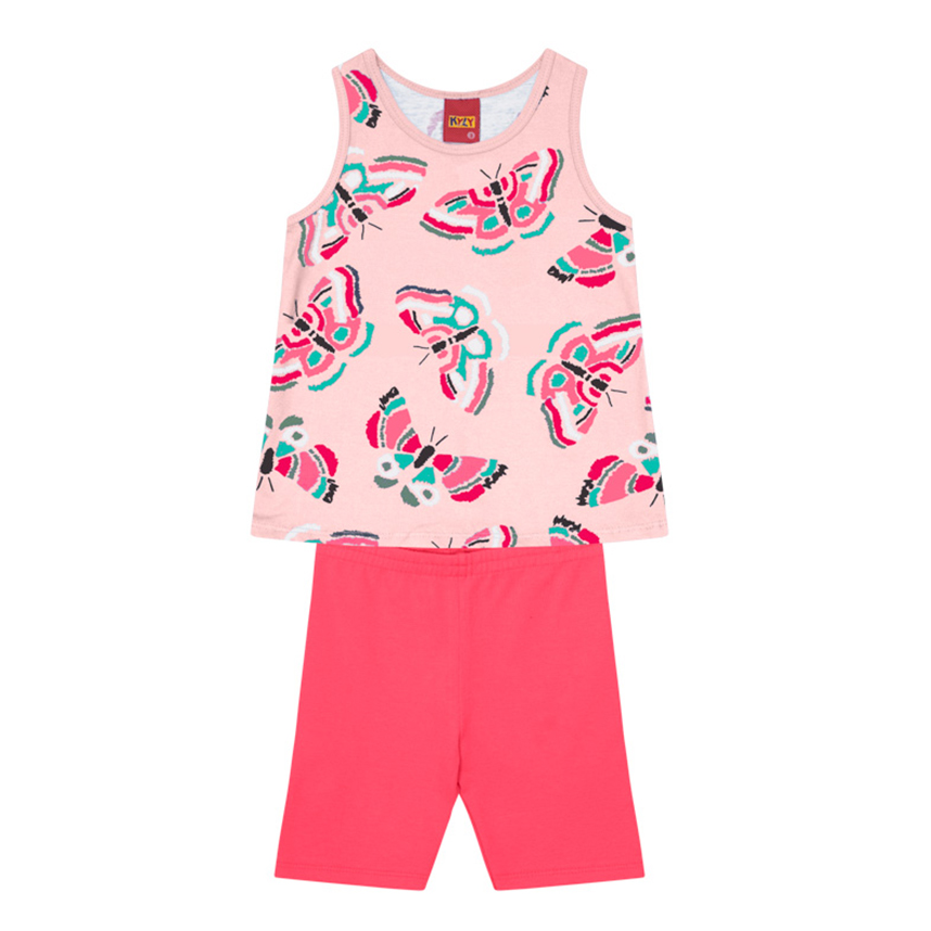 Conjunto Infantil Kyly Estampa Colorida