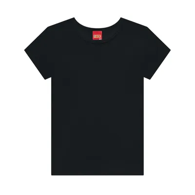 Blusa Manga Curta Kyly Em Cotton Básica