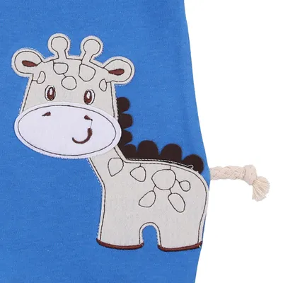 Banho De Sol Bebê Baby Bee Bordado Girafa Banho De Sol Bebê Baby Bee Bordado Girafa