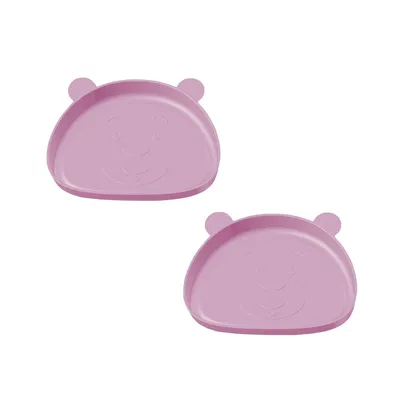 Kit Prato Monte Líbano Ursinho - 2 Peças Kit Prato Monte Líbano Ursinho - 2 Peças