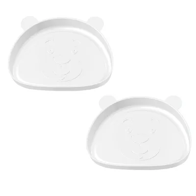 Kit Prato Monte Líbano Ursinho - 2 Peças