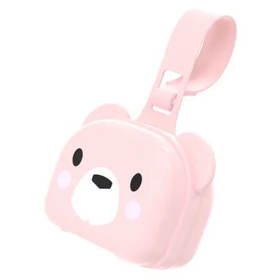 Porta Chupeta Plasútil Decorado Ursa