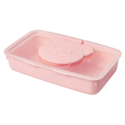 Porta Lenço Umedecido Plasútil Decorado Ursa 530ml