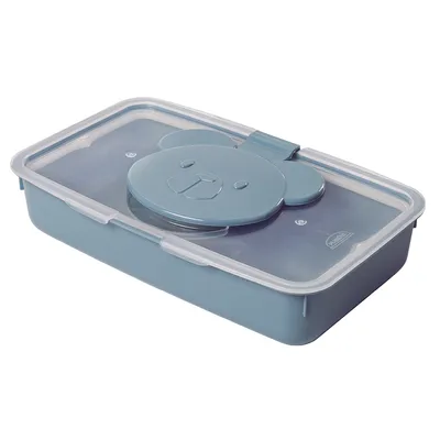 Porta Lenço Umedecido Plasútil Decorado Urso 530ml