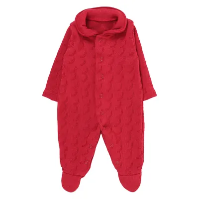 Saída De Maternidade Ternura Macacão Em Tricô - 2 Peças Saída De Maternidade Ternura Macacão Em Tricô - 2 Peças