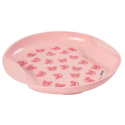 Prato Raso Plasútil Decorado Ursa Prato Raso Plasútil Decorado Ursa