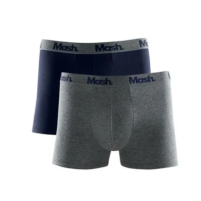 Kit Cueca Boxer Mash Em Cotton - 2 Peças
