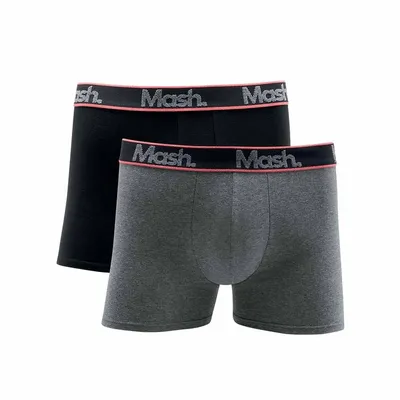 Kit Cueca Boxer Mash Em Cotton - 2 Peças
