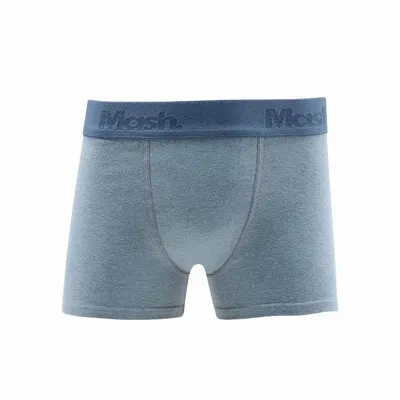 Cueca Boxer Infantil Mash Em Cotton Mescla Cueca Boxer Infantil Mash Em Cotton Mescla