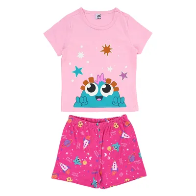 Pijama Curto Infantil Kookabu Space