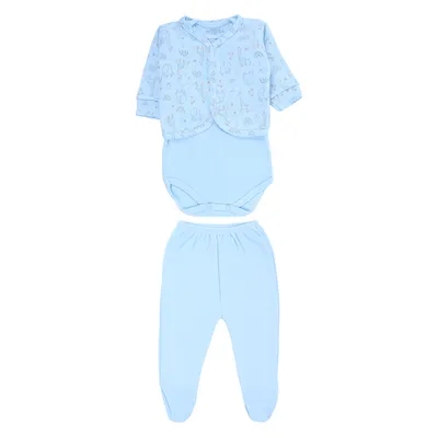 Pagão Estilinho Suedine Penteado Estampa Safari - 3 Peças