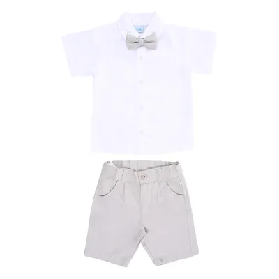 Conjunto Infantil Gijo Kids Batizado Com Gravata Borboleta Conjunto Infantil Gijo Kids Batizado Com Gravata Borboleta