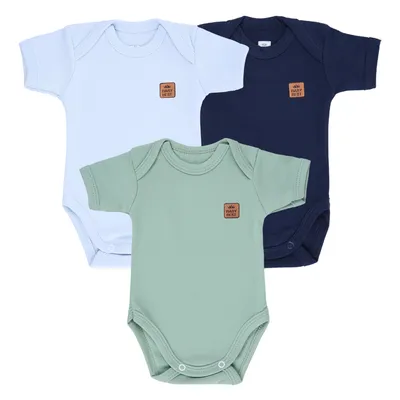 Kit Body Bebê Baby Best Algodão Pima UV50+ - 3 Peças Kit Body Bebê Baby Best Algodão Pima UV50+ - 3 Peças
