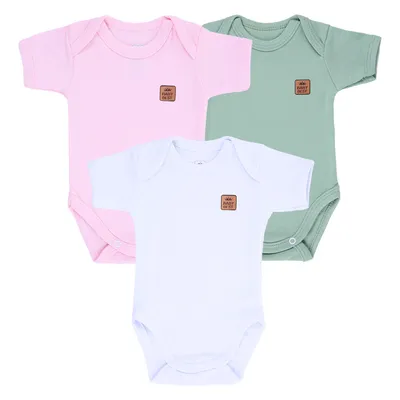 Kit Body Bebê Baby Best Algodão Pima UV50+ - 3 Peças Kit Body Bebê Baby Best Algodão Pima UV50+ - 3 Peças