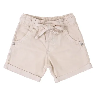 Bermuda Sarja Bebê Kookabu Com Cadarço E Barra Virada Bermuda Sarja Bebê Kookabu Com Cadarço E Barra Virada