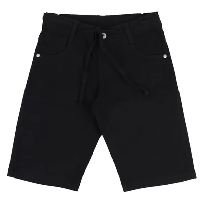 Bermuda Sarja Infantil Kookabu Com Cadarço E Barra Virada Bermuda Sarja Infantil Kookabu Com Cadarço E Barra Virada