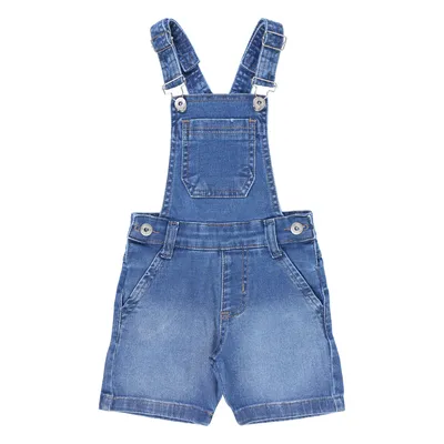 Jardineira Jeans Bebê Kookabu Bolso Frontal