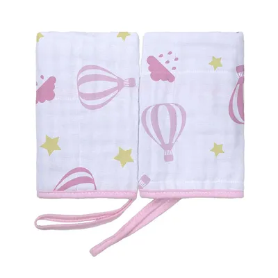 Kit Pano De Boca Baby Joy Soft Estampa Balão - 2 Peças